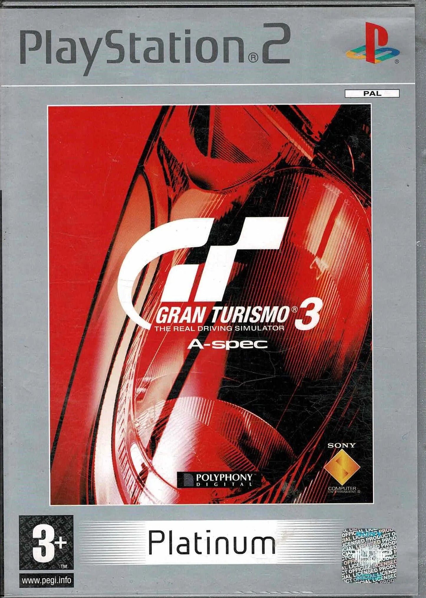 Gran Turismo 3 A-spec (Platinum) - ZZGames.dk