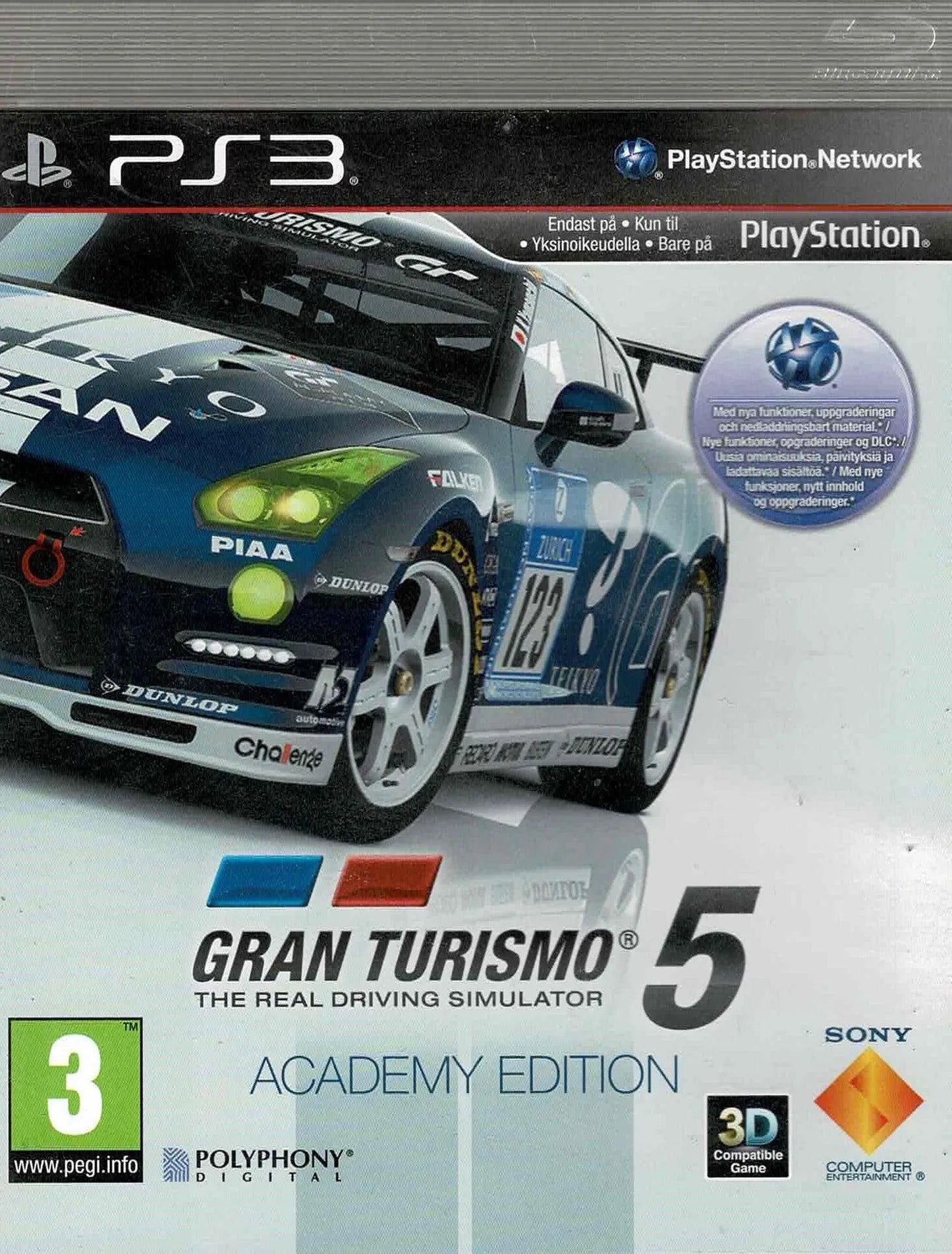 Gran Turismo 5: Academy Edition - ZZGames.dk