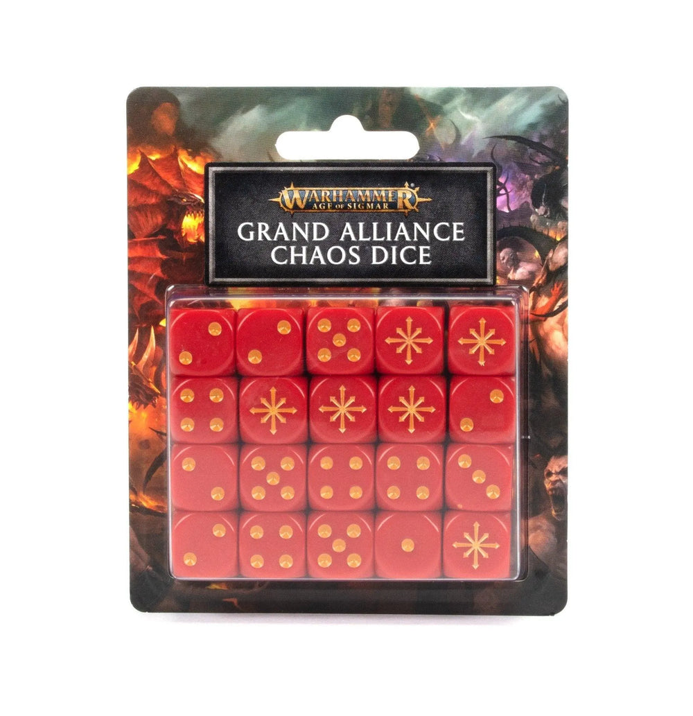 GRAND ALLIANCE CHAOS DICE SET - ZZGames.dk