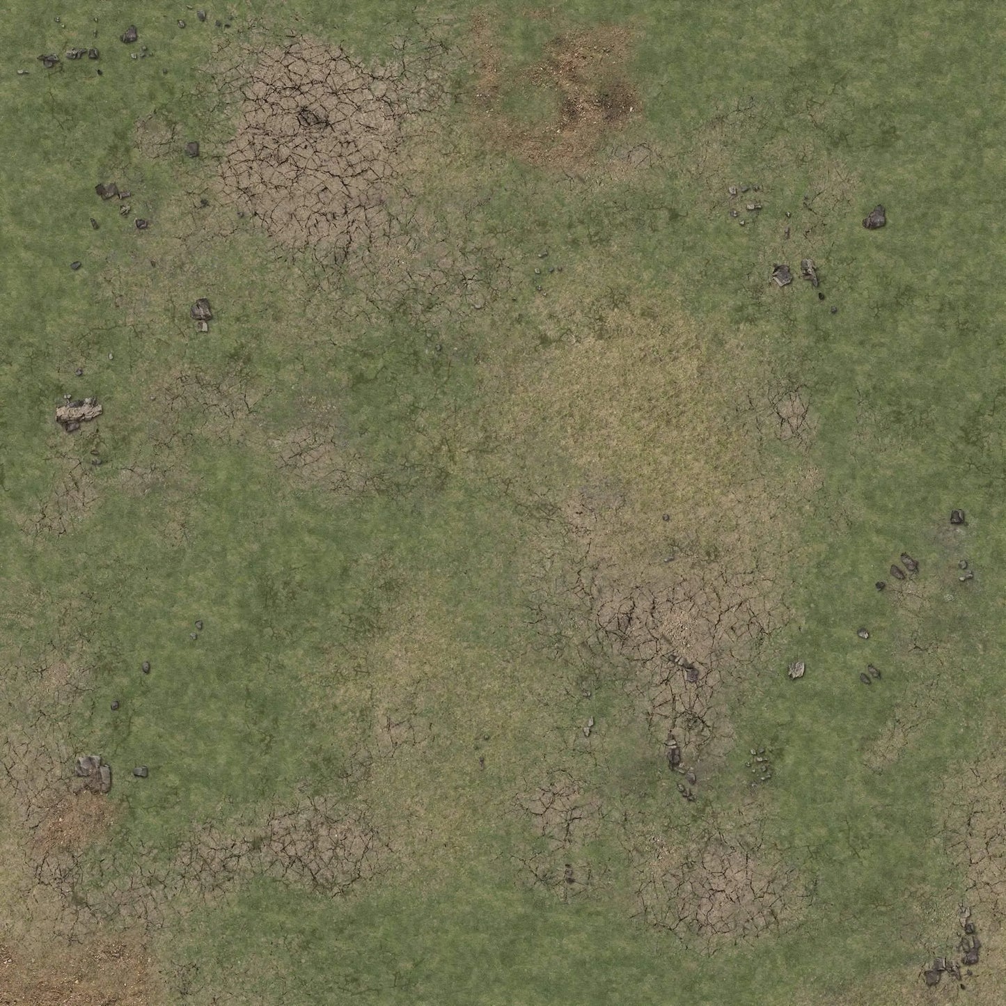 Grassy Fields Gaming Mat 3x3 - ZZGames.dk