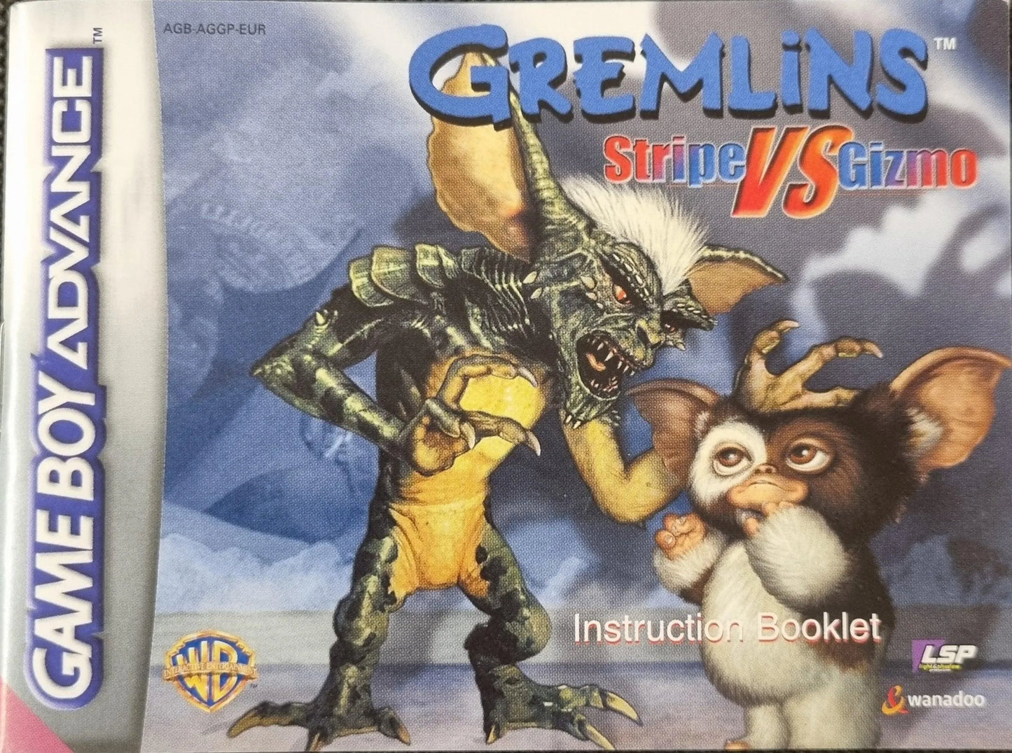 Gremlins Stripe vs. Gizmo manual (EUR) - ZZGames.dk