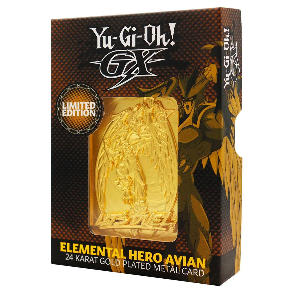 GX Elemental Hero Avian 24K Gold Plated Ingot - ZZGames.dk