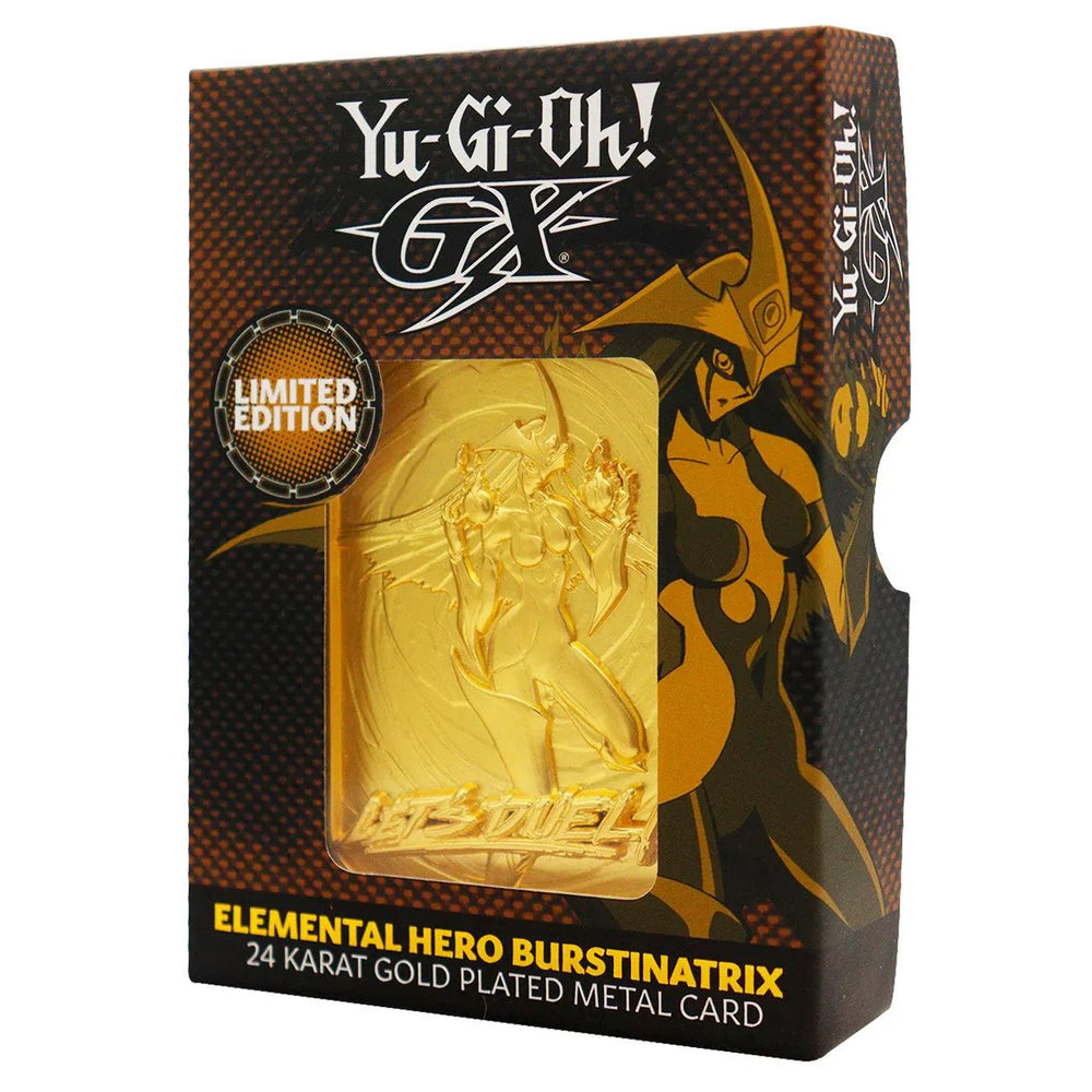 
                  
                    GX Elemental Hero Burstinatrix 24k Gold Plated Ingot - ZZGames.dk
                  
                