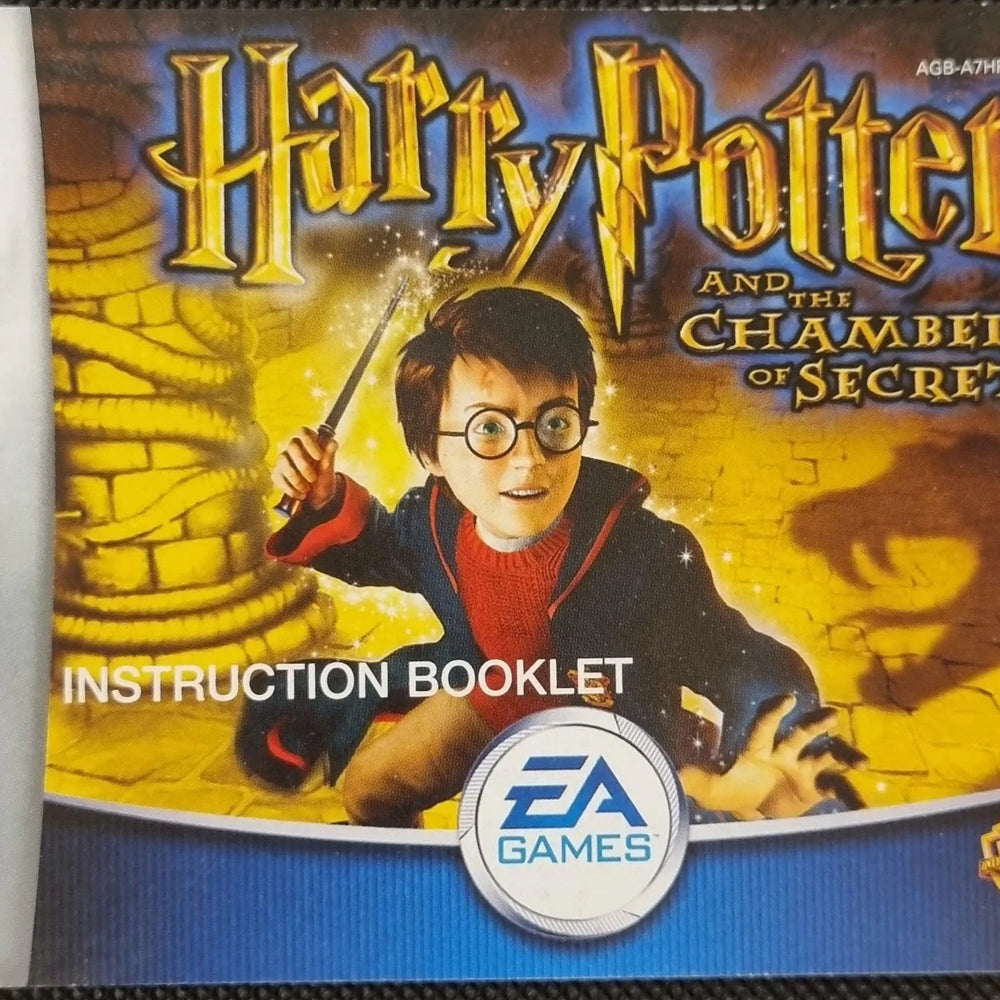Harry Potter And The Chamber of Secrets manual (SCN) - ZZGames.dk
