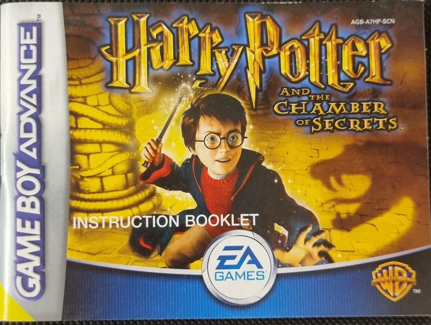 Harry Potter And The Chamber of Secrets manual (SCN) - ZZGames.dk