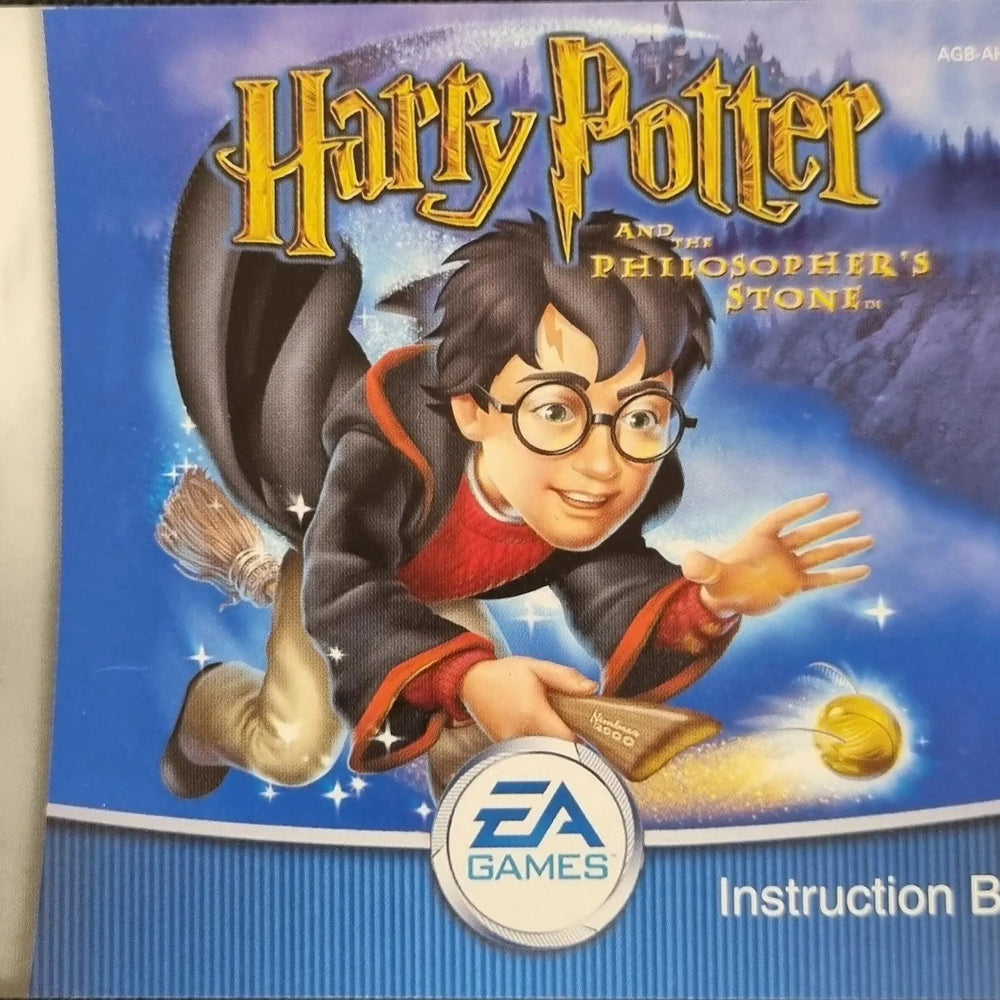 Harry Potter and The Philosopher's Stone manual (SCN) - ZZGames.dk