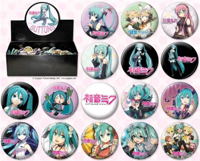 HATSUNE MIKU PIECE BUTTON - ZZGames.dk