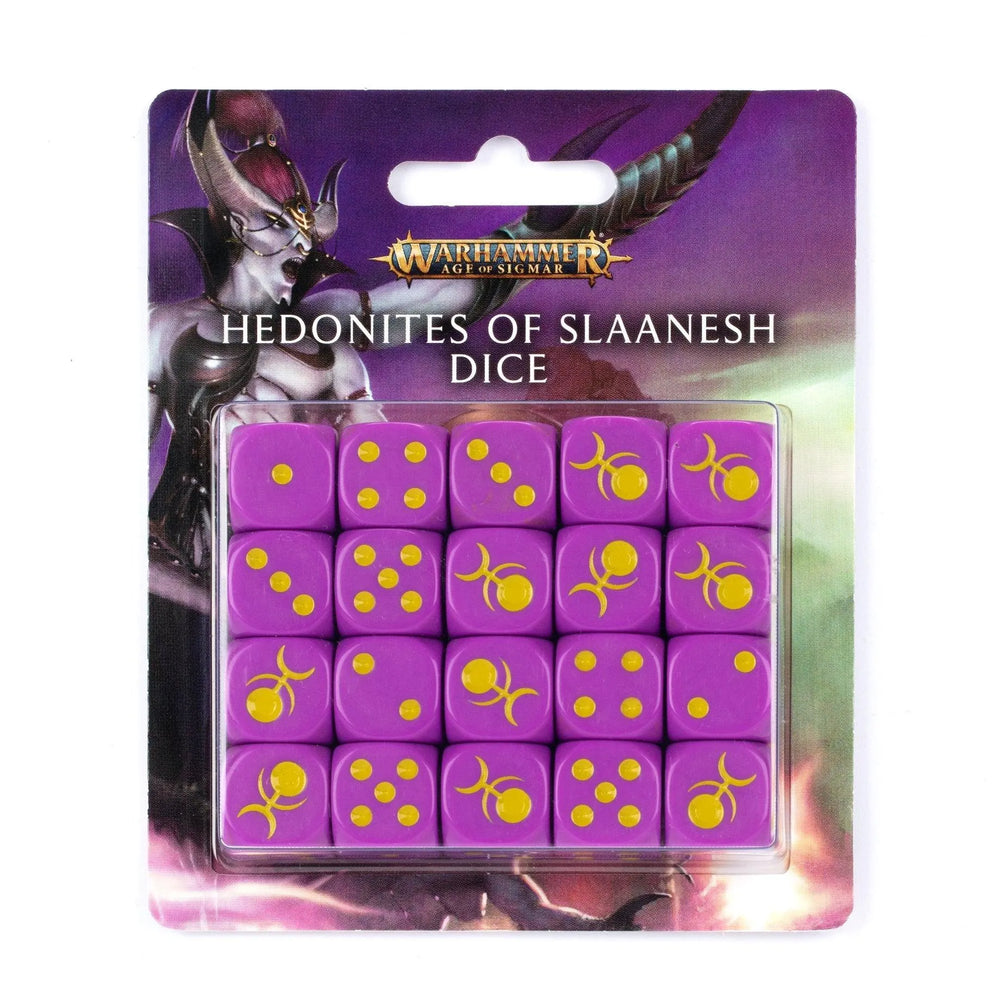 HEDONITES OF SLAANESH DICE (2023) - ZZGames.dk