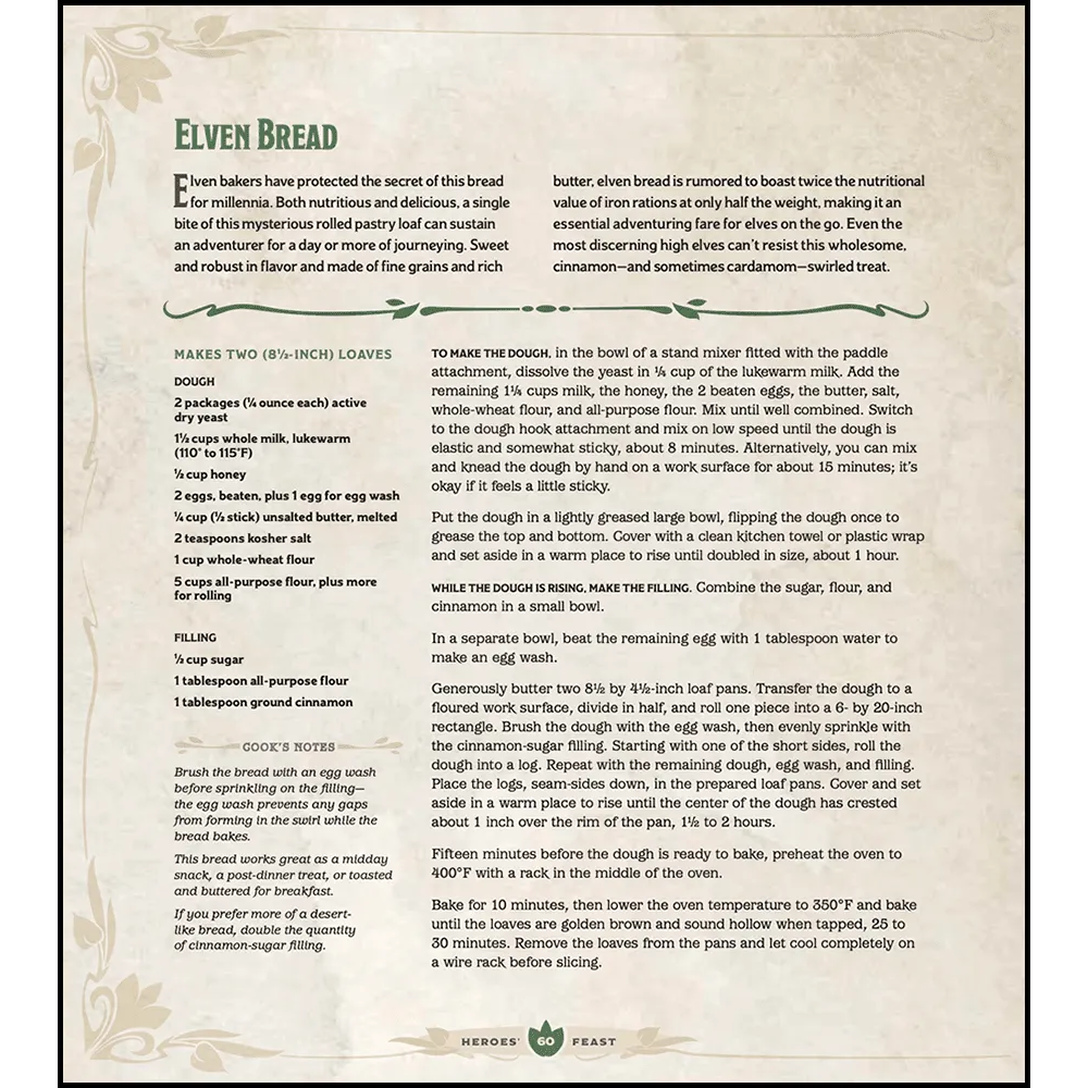Heroes' Feast - The Official D&D Cookbook - ZZGames.dk