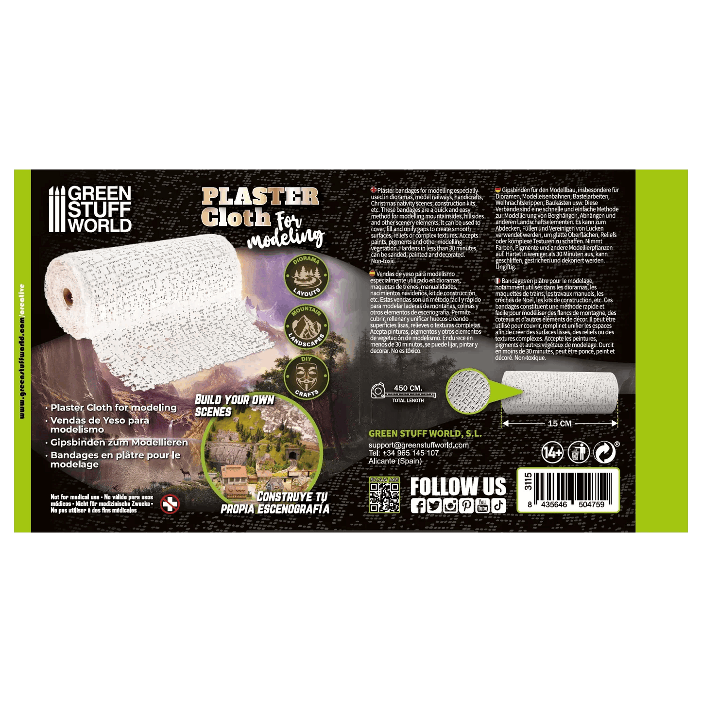 
                  
                    Hobby Plaster cloth
                  
                