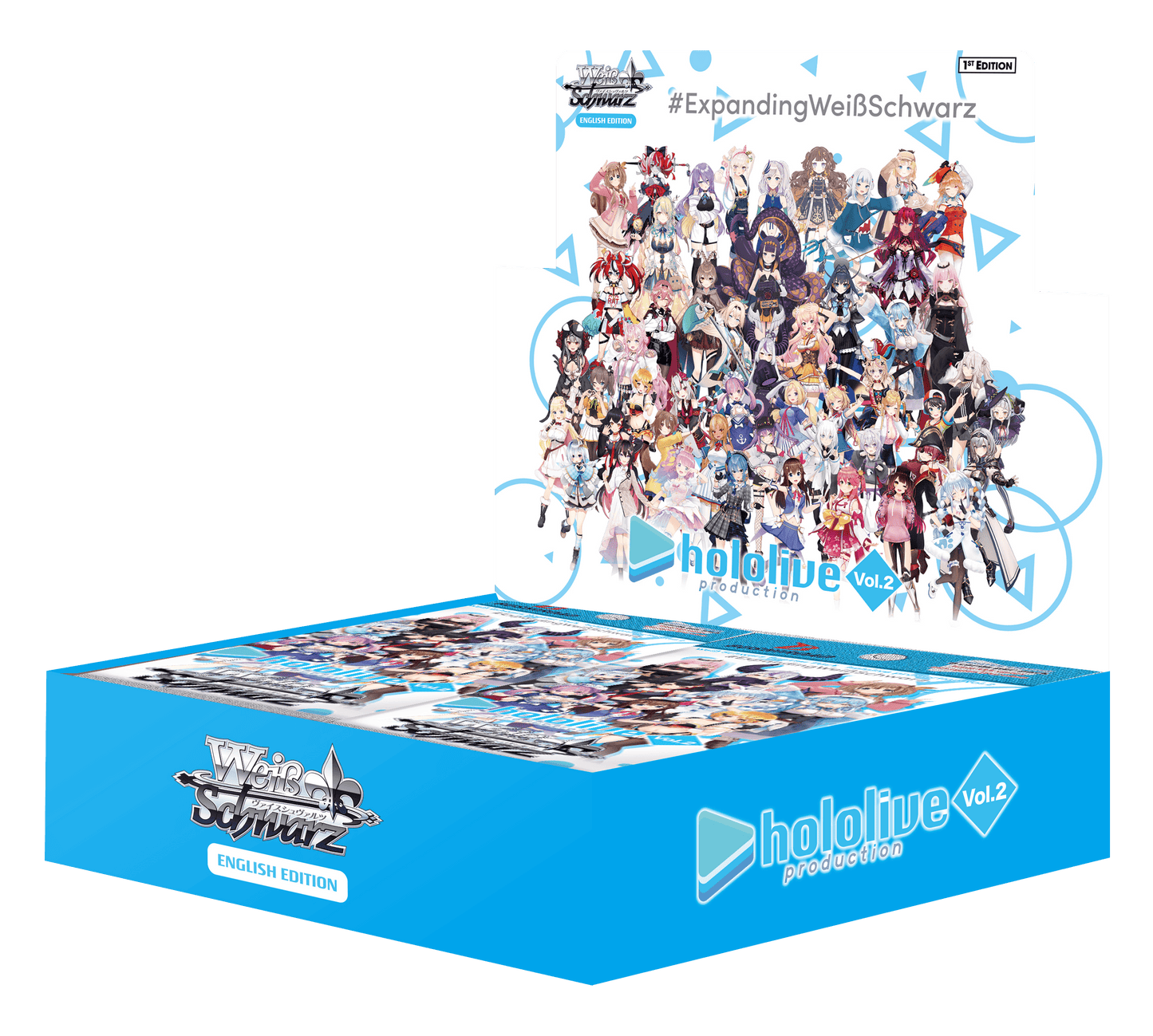 hololive production Vol.2 Booster Display - ZZGames.dk