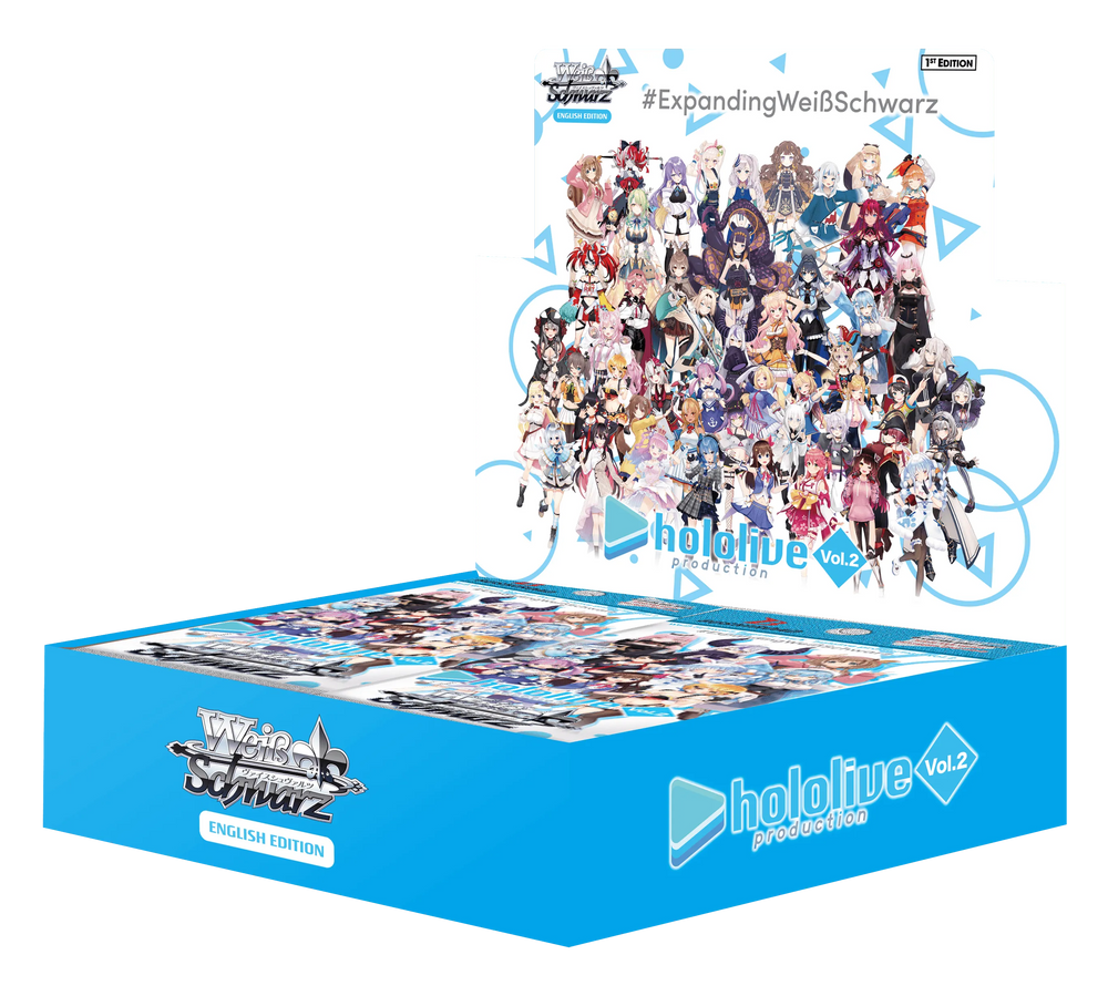 hololive production Vol.2 Booster Display - ZZGames.dk