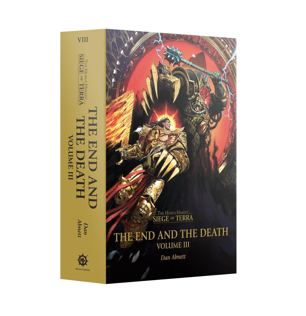 HORUS HERESY: SIEGE OF TERRA BOOK 9: THE END AND THE DEATH: VOLUME 3 - ZZGames.dk
