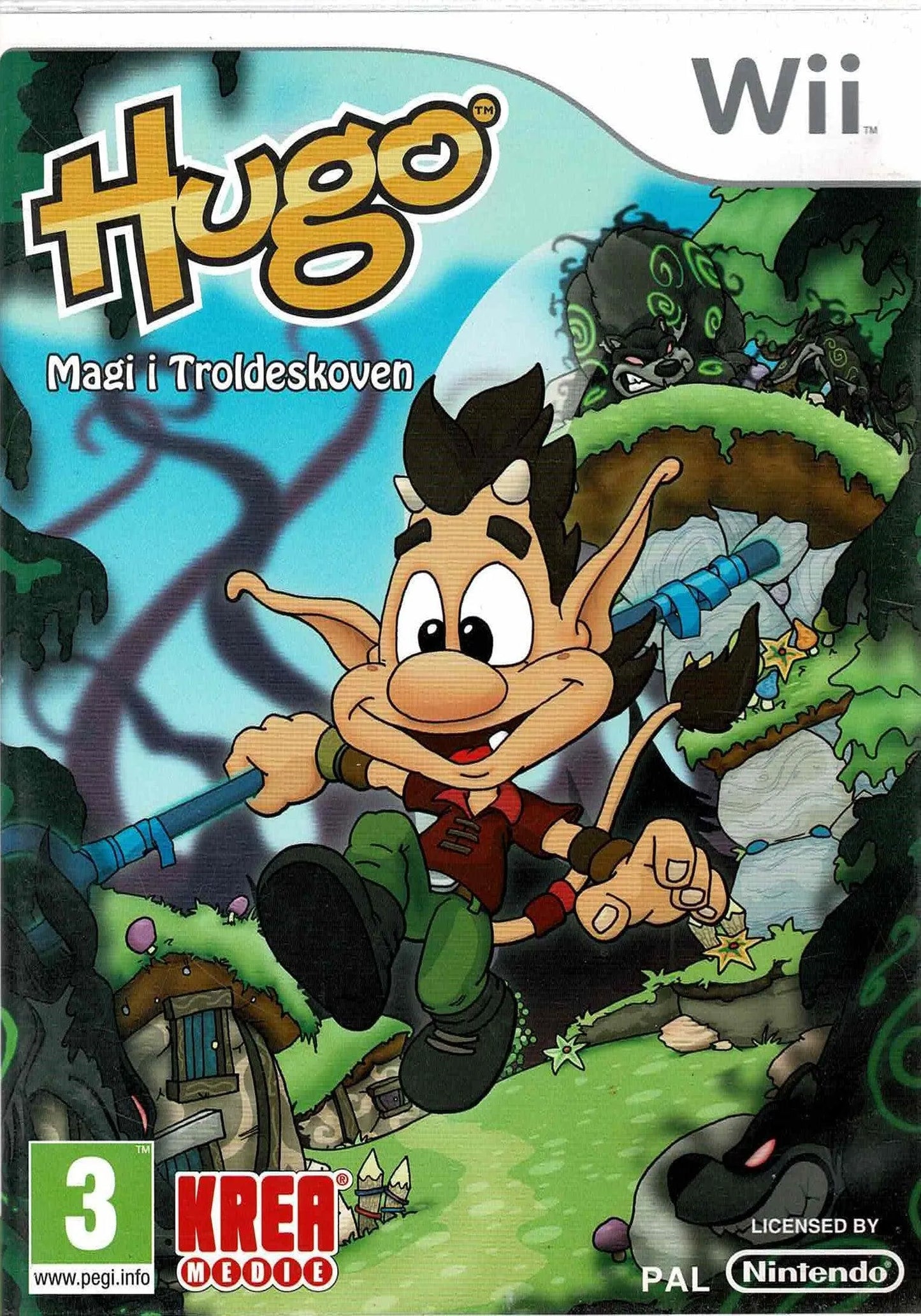Hugo Magi i Troldeskoven (brugsridser) - ZZGames.dk