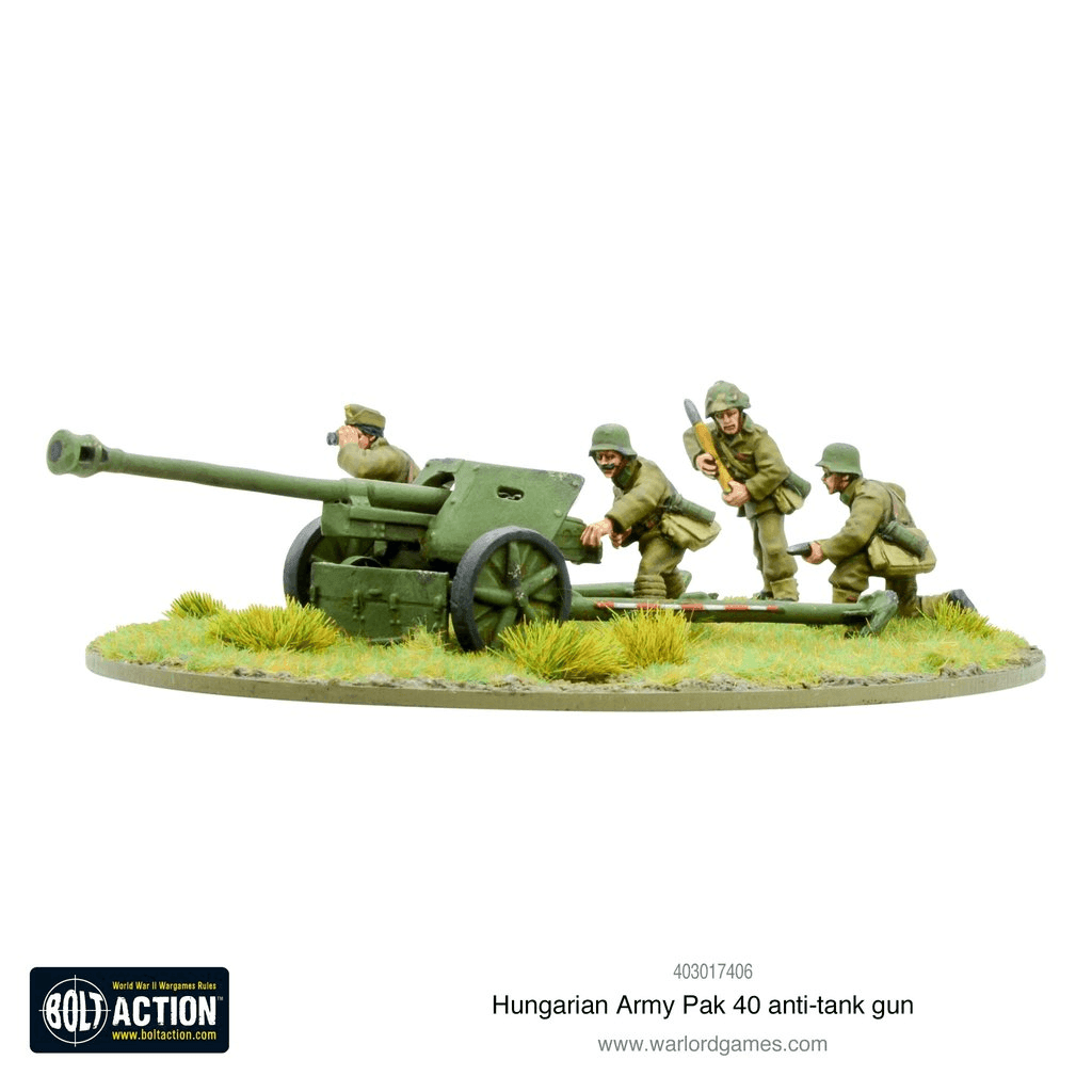 Hungarian Army Pak 40 Anti-tank gun - ZZGames.dk
