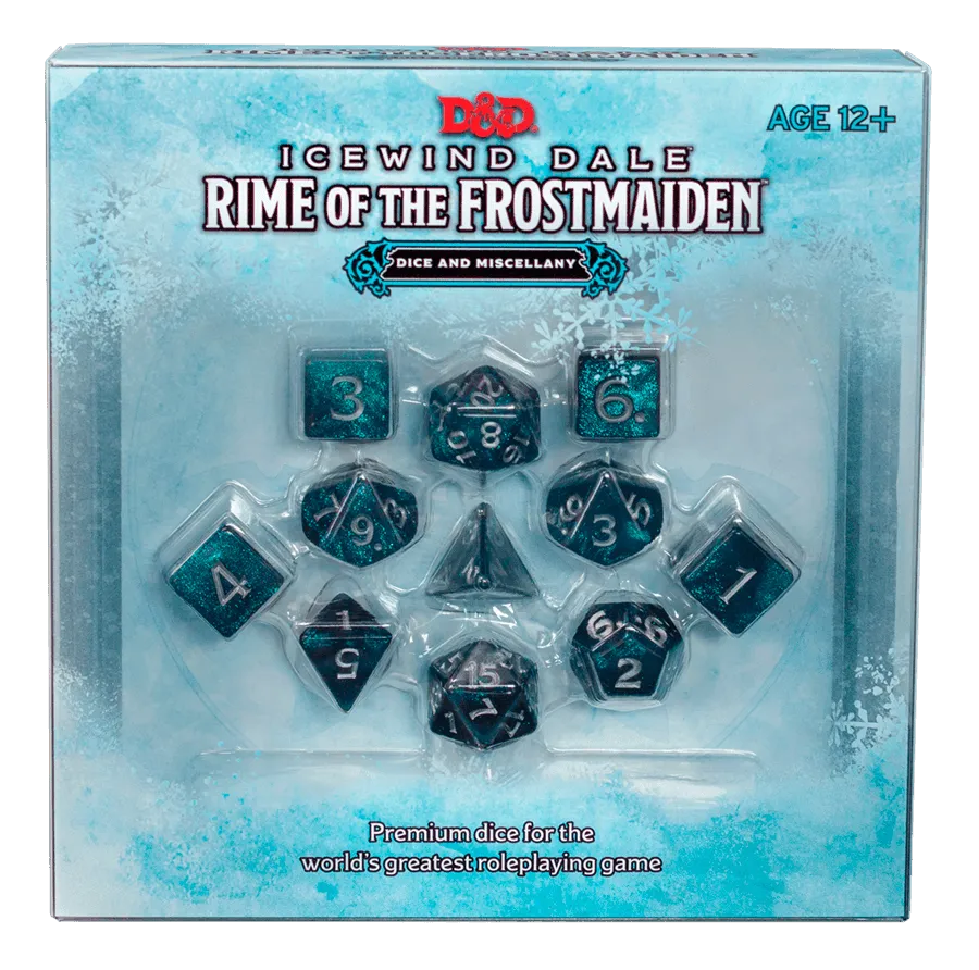 Icewind Dale: Rime of the Frostmaiden Dice & Miscellany - ZZGames.dk
