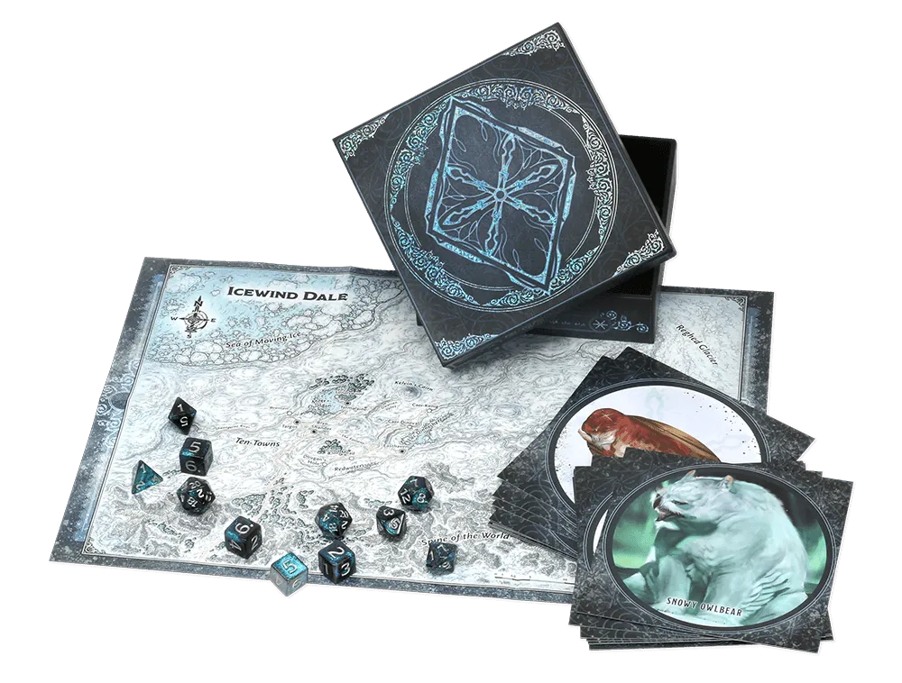Icewind Dale: Rime of the Frostmaiden Dice & Miscellany - ZZGames.dk