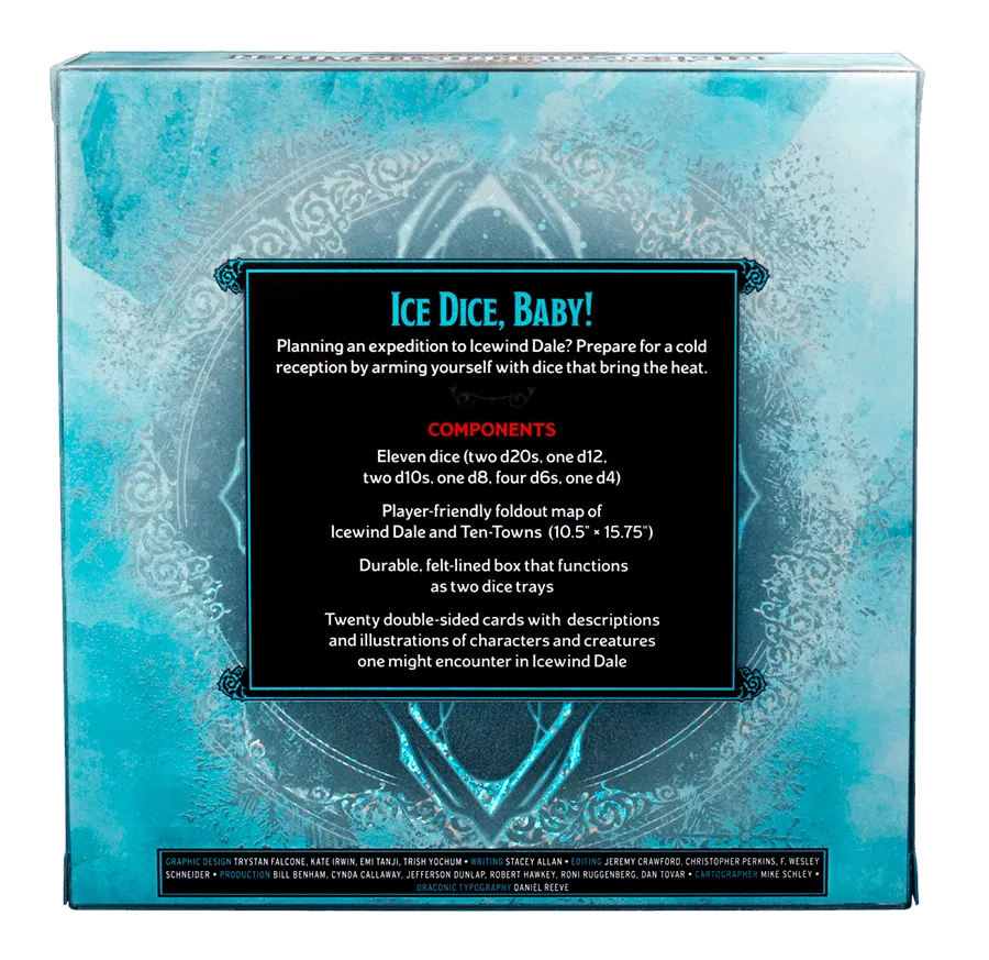 
                  
                    Icewind Dale: Rime of the Frostmaiden Dice & Miscellany - ZZGames.dk
                  
                