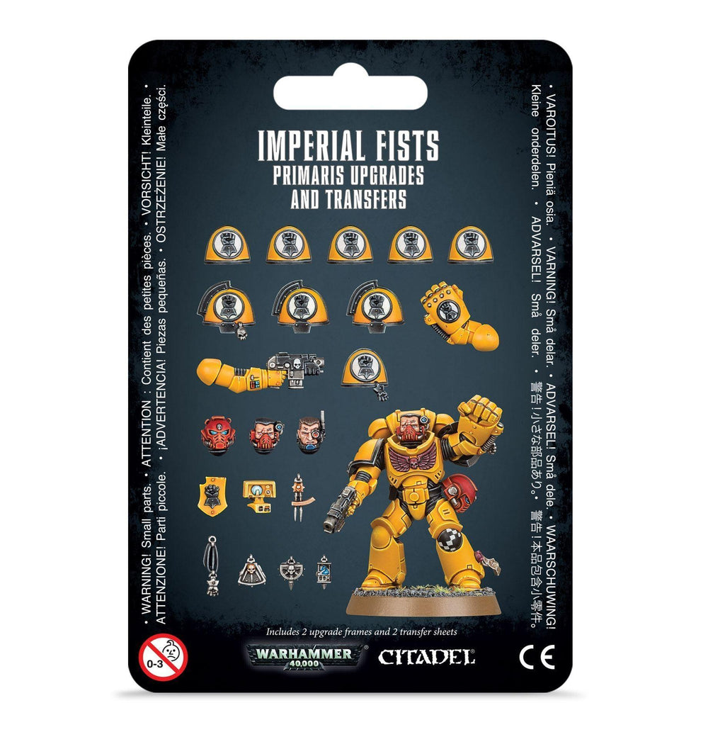 IMPERIAL FISTS PRIMARIS UPGRADES & TRANSFERS - ZZGames.dk