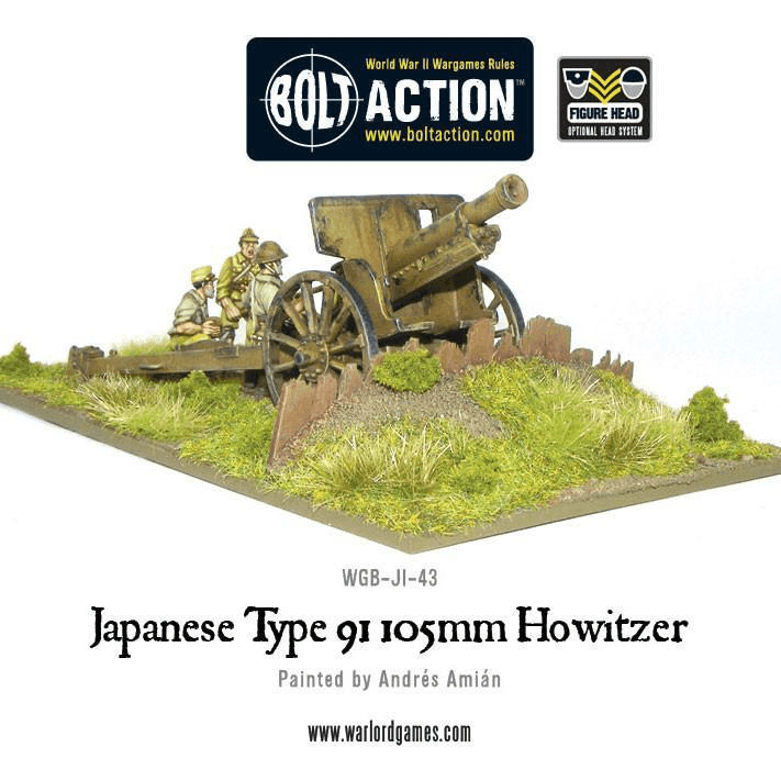 Imperial Japanese Type 91 105mm Howitzer - ZZGames.dk