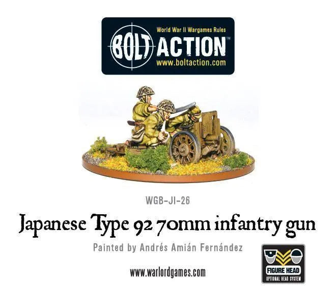 Imperial Japanese Type 92 70mm Infantry Gun - ZZGames.dk