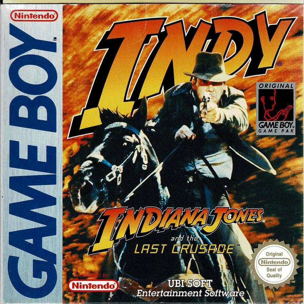 Indiana Jones And The Last Crusade i æske (UKV) - ZZGames.dk