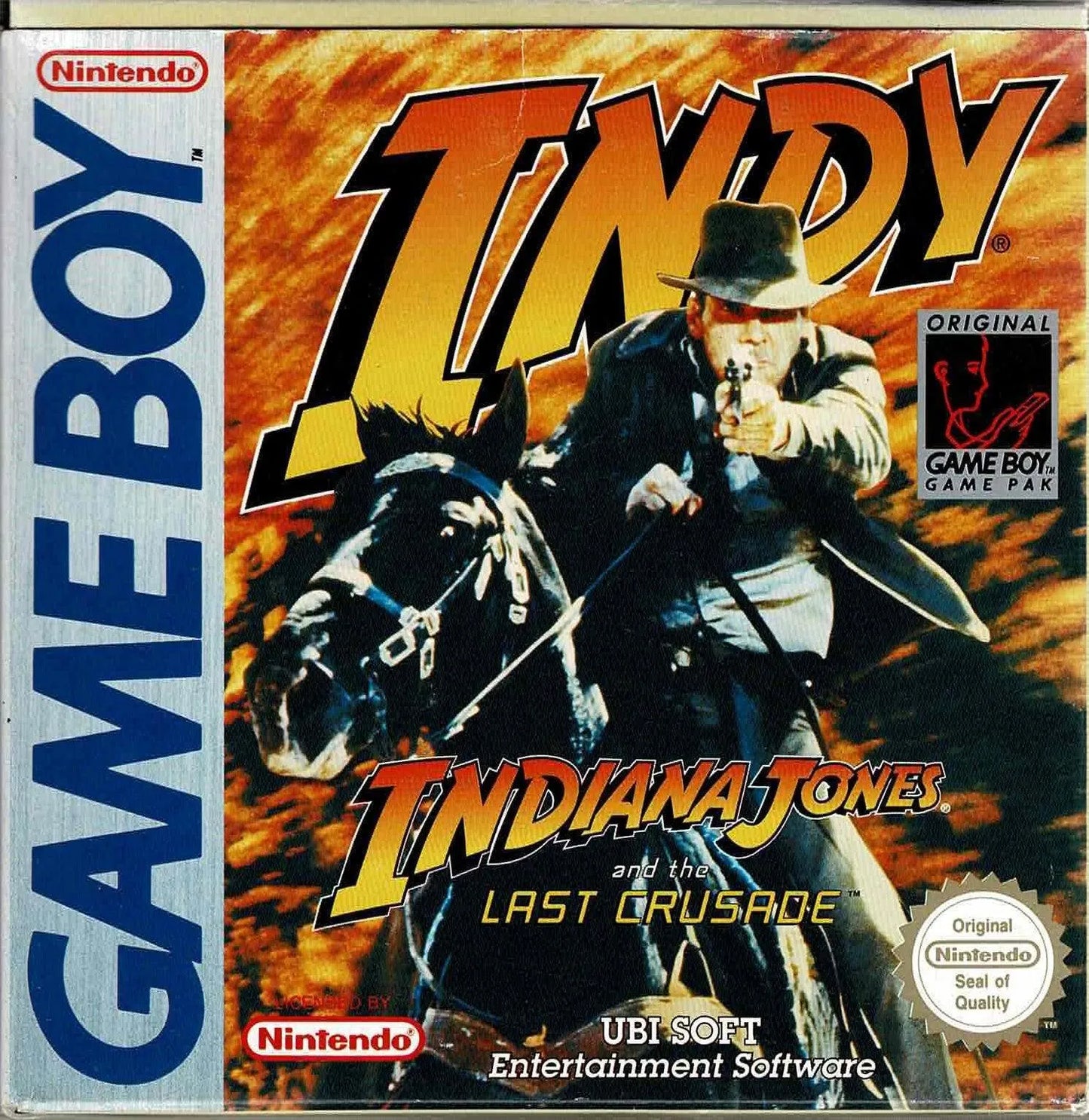 Indiana Jones And The Last Crusade i æske (UKV) - ZZGames.dk