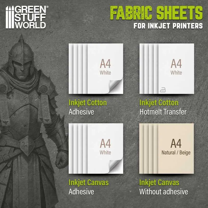 
                  
                    Inkjet Canvas Adhesive Fabric Sheet
                  
                