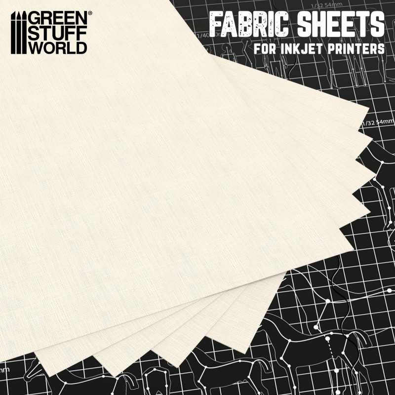 Inkjet Canvas Fabric Sheet (Beige)