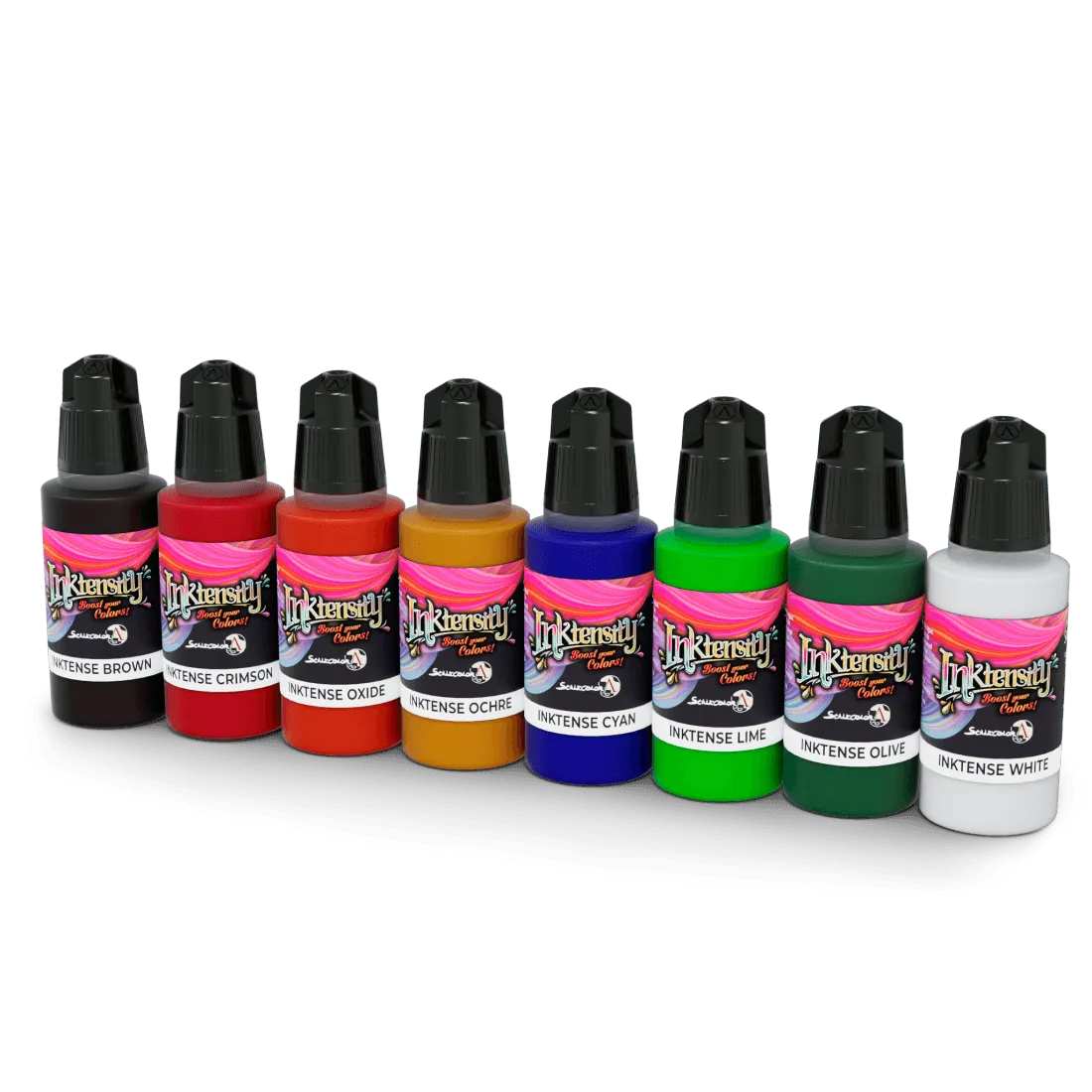 Inktensity 2 Paint Set (8x17ml) - ZZGames.dk