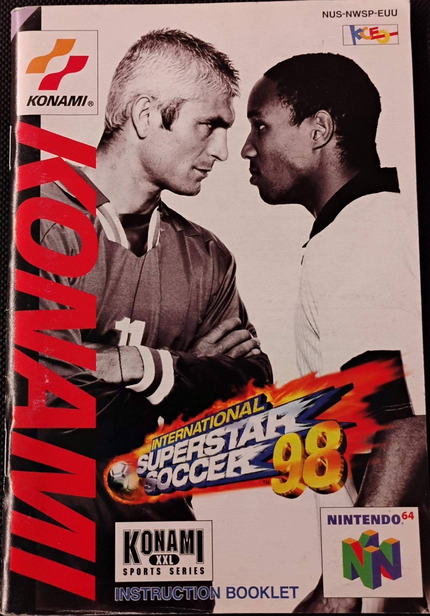 International Superstar Soccer 98 manual (EUU) - ZZGames.dk