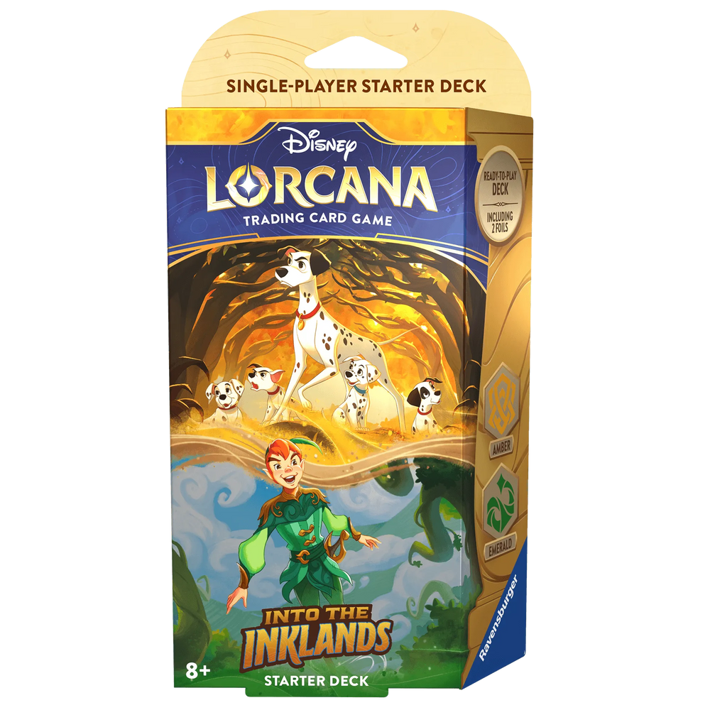 
                  
                    Into the Inklands - Starter Deck (Amber / Emerald) - ZZGames.dk
                  
                