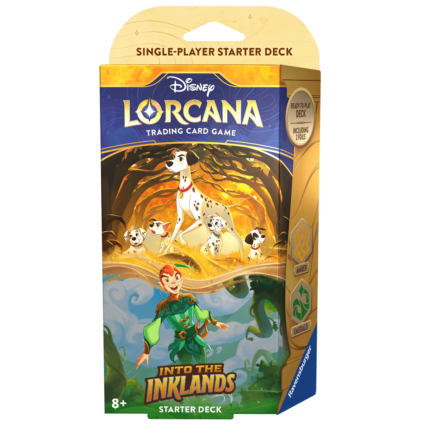 Into the Inklands - Starter Deck (Amber / Emerald) - ZZGames.dk