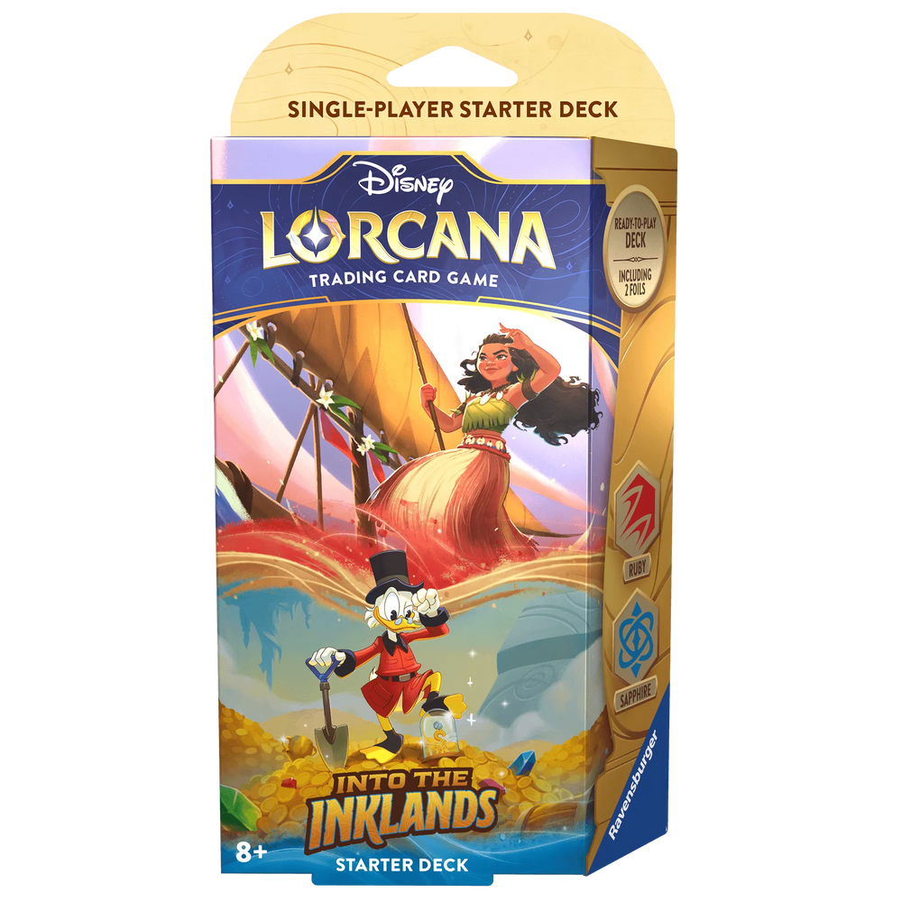 Into the Inklands - Starter Deck (Ruby / Sapphire) - ZZGames.dk