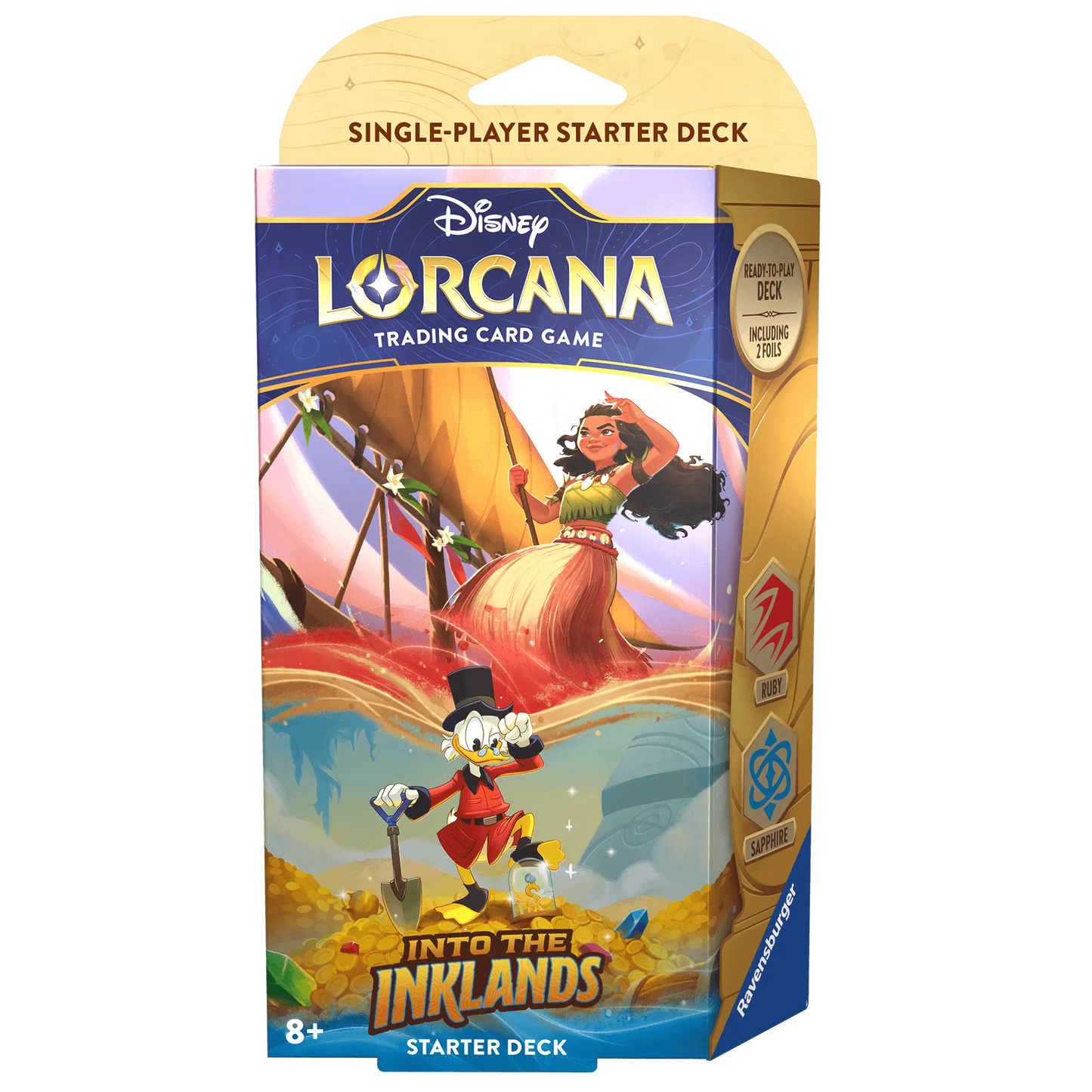 Into the Inklands - Starter Deck (Ruby / Sapphire) - ZZGames.dk