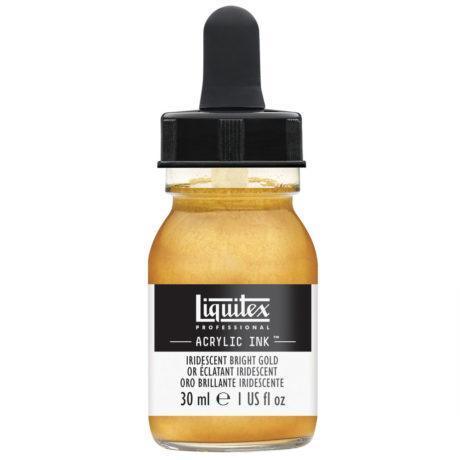 Iridescent Bright Gold Ink 30ml - ZZGames.dk