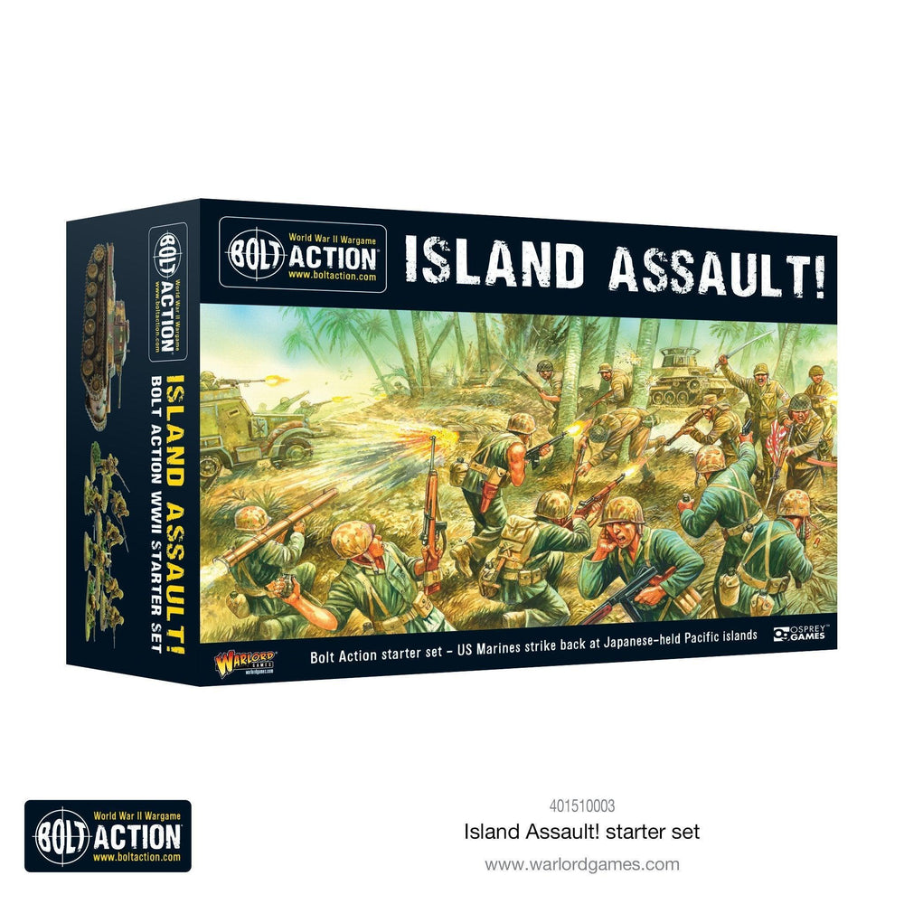 
                  
                    Island Assault! Bolt Action starter set - ZZGames.dk
                  
                