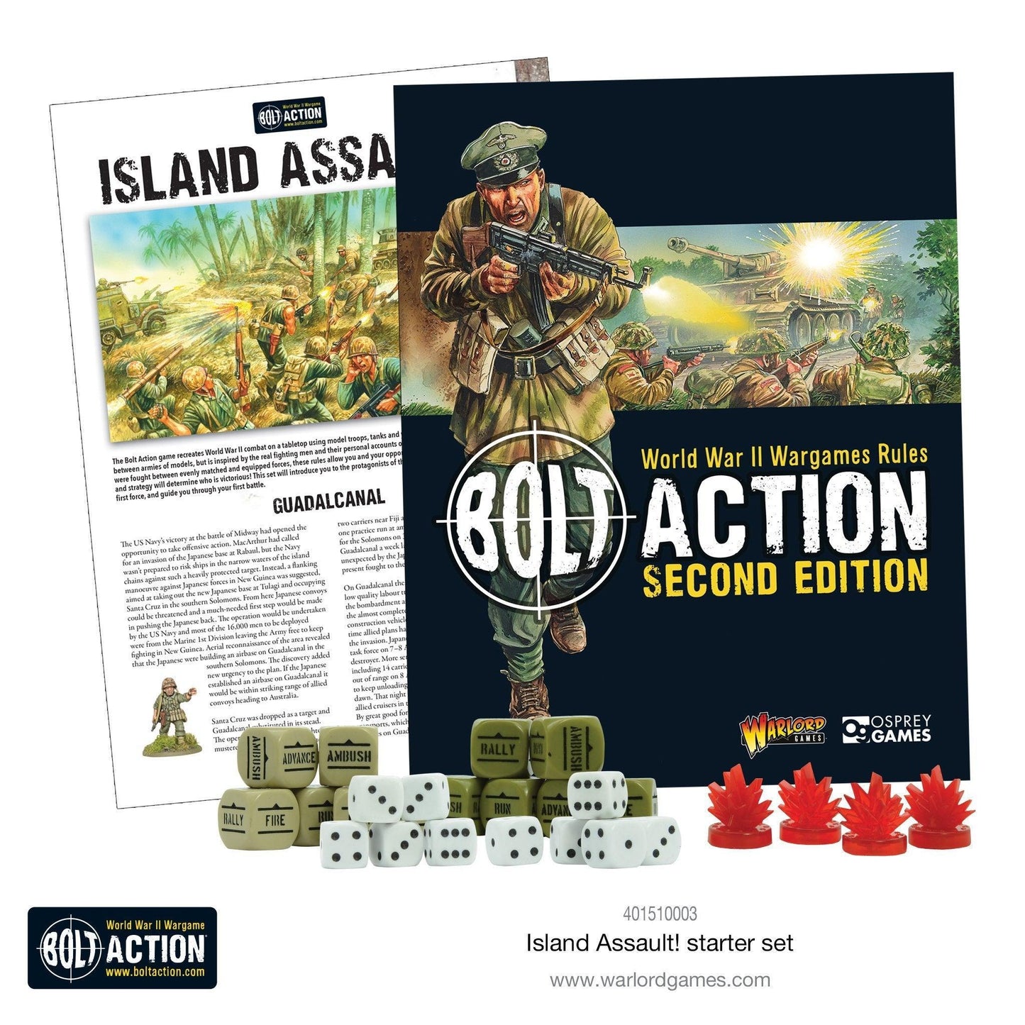 
                  
                    Island Assault! Bolt Action starter set - ZZGames.dk
                  
                