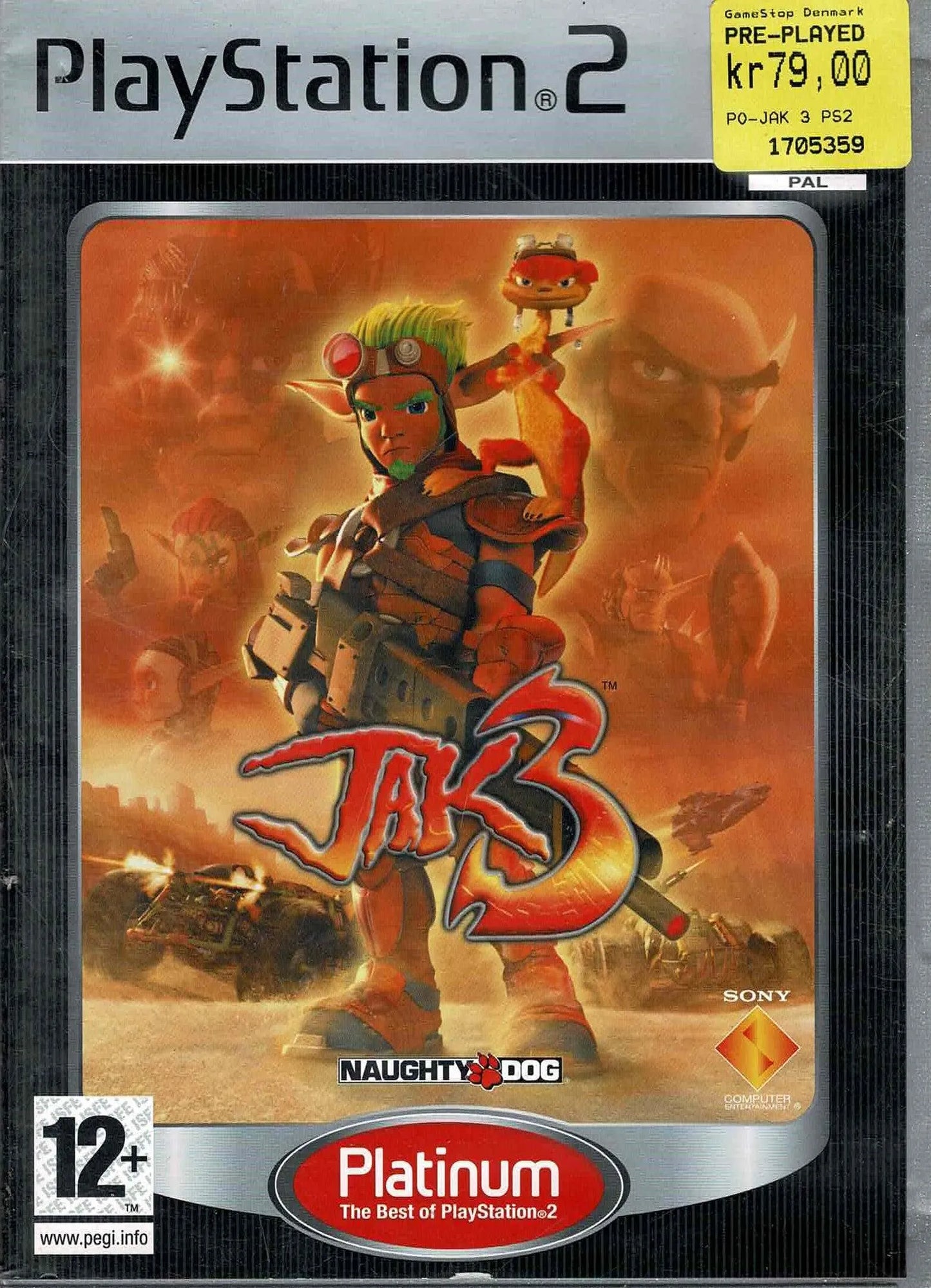 Jak 3 (Platinum) - ZZGames.dk