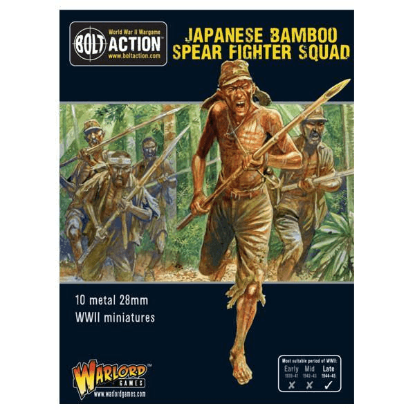 Japanese Bamboo Spear Fighter squad - ZZGames.dk