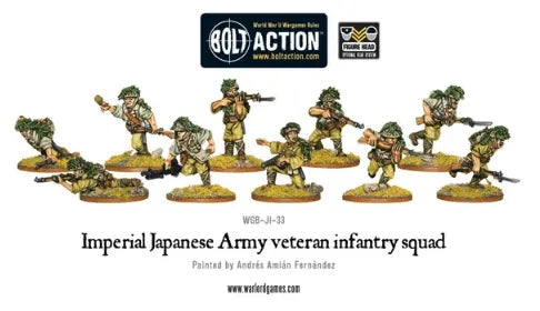 Japanese Veteran Infantry Squad - ZZGames.dk