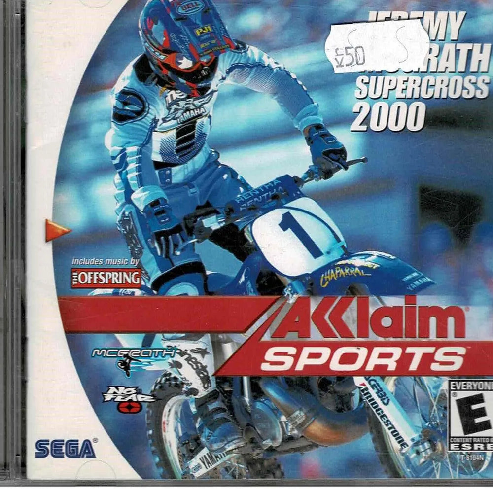 Jeremy McGrath Supercross 2000 (NTSC) - ZZGames.dk