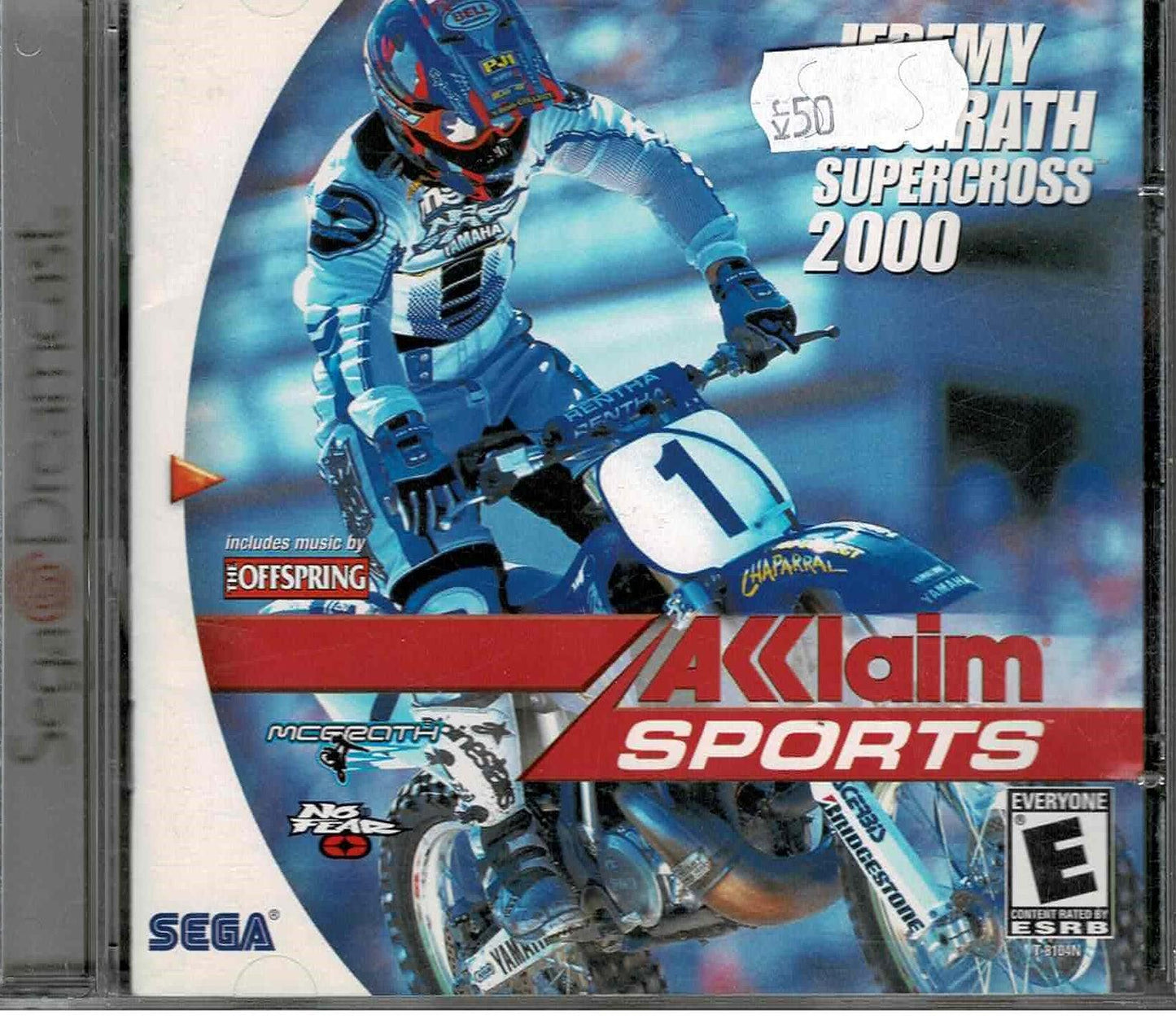 Jeremy McGrath Supercross 2000 (NTSC) - ZZGames.dk