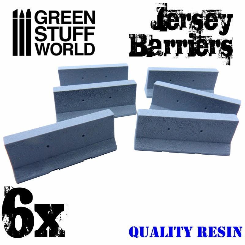 Jersey Barriers x6 - ZZGames.dk