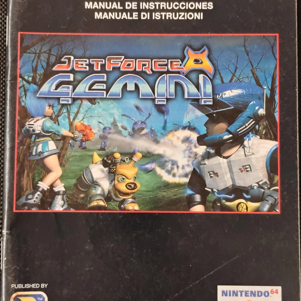 Jet Force Gemini manual (NEU6) - ZZGames.dk