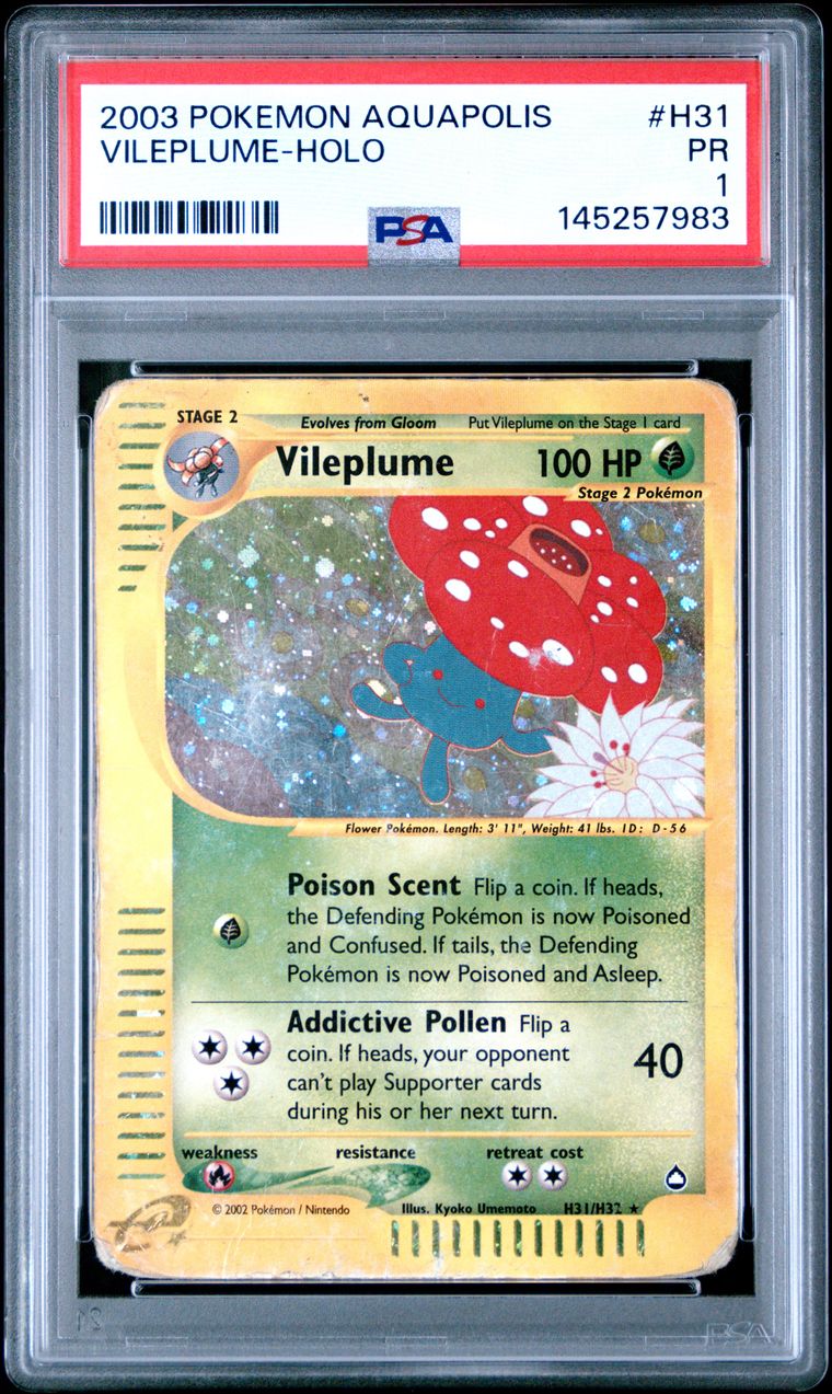 
                  
                    Pokémon Aquapolis – Vileplume (Holo) H31
                  
                