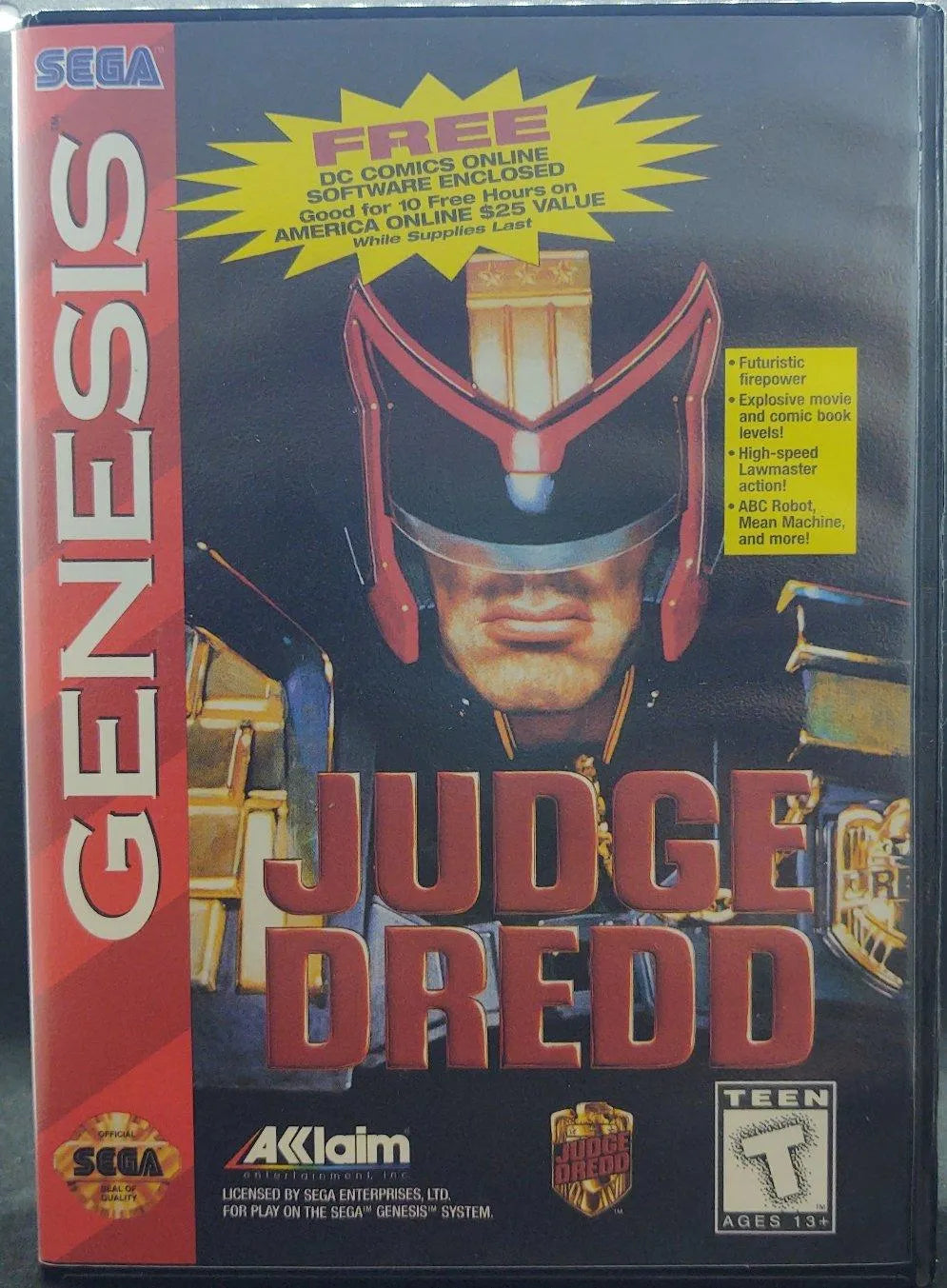 Judge Dredd (Genesis) - ZZGames.dk