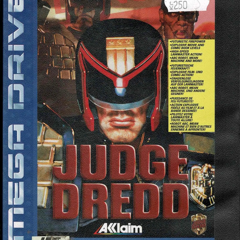 Judge Dredd Udlejningsæske (u. manual) - ZZGames.dk