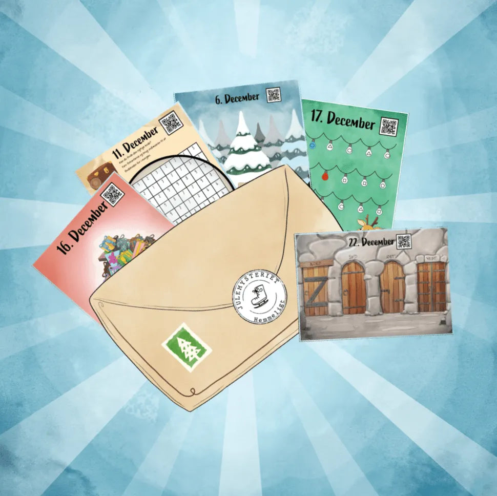 Julemysteriet - En Escape Room julekalender for børn - ZZGames.dk