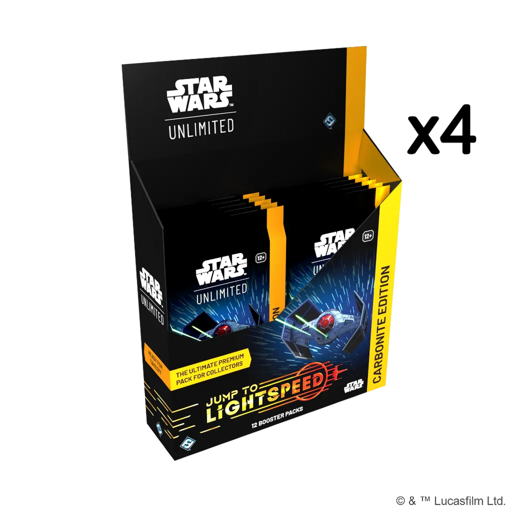 Jump to Lightspeed Carbonite Edition Display Case (4 displays)